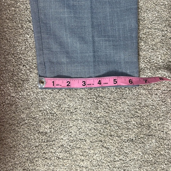 Talbots Curvy Fit Linen Look Straight Leg Dress Pants Size 8 NWT - Picture 6 of 10